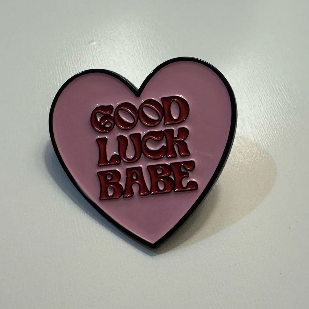 Good Luck Babe x Pink Pony Club Pins - Picture 2 of 5